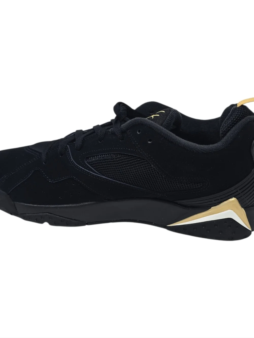 Nike Air Jordan MVP 92 Black Metallic Gold Sneakers HQ3950-007 Men's Size's